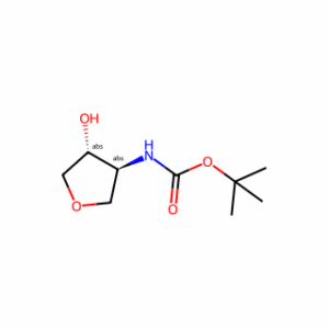 tert-Butyl ((3S,4R)-4-hydroxytetrahydrofuran-3-yl)carbamate