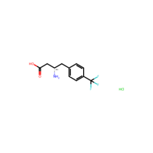 (S)-3-amino-4-[4-(trifluoromethyl)phenyl]butanoic acid HCl