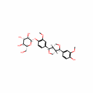 (-)-Pinoresinol 4-O-glucoside