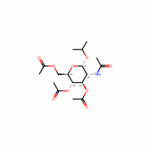 (2R,3S,4R,5R,6S)-5-Acetamido-2-(acetoxymethyl)-6-isopropoxytetrahydro-2H-pyran-3,4-diyl diacetate