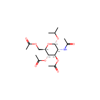 (2R,3S,4R,5R,6S)-5-Acetamido-2-(acetoxymethyl)-6-isopropoxytetrahydro-2H-pyran-3,4-diyl diacetate