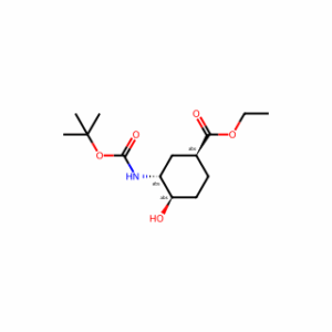 (1S,3R,4R)-Ethyl 3-((tert-butoxycarbonyl)amino)-4-hydroxycyclohexanecarboxylate
