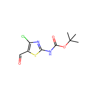 tert-Butyl (4-chloro-5-formylthiazol-2-yl)carbamate