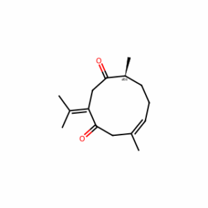 (6E,10S)-6,10-Dimethyl-3-(1-methylethylidene)-6-cyclodecene-1,4-dione