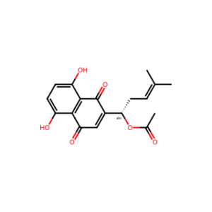 (S)-1-(5,8-Dihydroxy-1,4-dioxo-1,4-dihydronaphthalen-2-yl)-4-methylpent-3-en-1-yl acetate