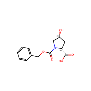 trans-1,2-pyrrolidinedicarboxylic acid, 4-hydroxy-, 1-(phenylmethyl) ester