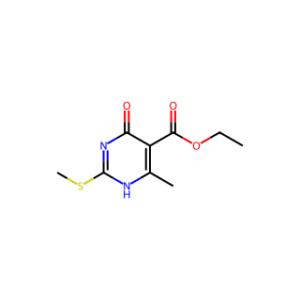 Ethyl 4-methyl-2-(methylthio)-6-oxo-1,6-dihydropyrimidine-5-carboxylate