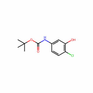 Tert-butyl (4-chloro-3-hydroxyphenyl)carbamate