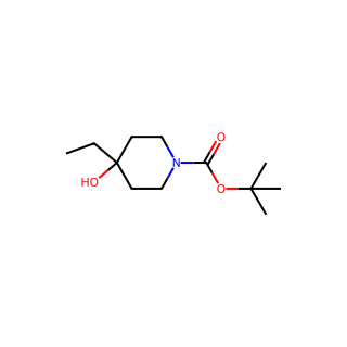TERT-BUTYL 4-ETHYL-4-HYDROXYPIPERIDINE-1-CARBOXYLATE