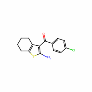 (2-Amino-4,5,6,7-tetrahydrobenzo[b]thiophen-3-yl)(4-chlorophenyl)methanone