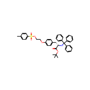 (S)-tert-Butyl 3-(4-(2-(tosyloxy)ethoxy)phenyl)-2-(tritylamino)propanoate