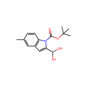 (1-(Tert-Butoxycarbonyl)-5-Methyl-1H-Indol-2-Yl)Boronic Acid