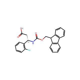 (S)-3-((((9H-Fluoren-9-yl)methoxy)carbonyl)amino)-3-(2-fluorophenyl)propanoic acid