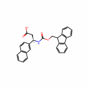 (R)-3-((((9H-Fluoren-9-yl)methoxy)carbonyl)amino)-3-(naphthalen-2-yl)propanoic acid