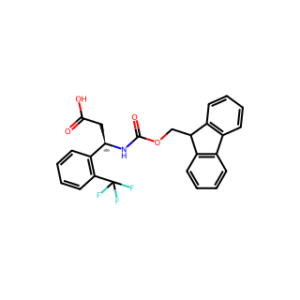 (R);-3-((((9H-Fluoren-9-yl);methoxy);carbonyl);amino);-3-(2-(trifluoromethyl);phenyl);propanoic acid