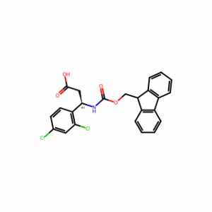 (R)-3-((((9H-Fluoren-9-yl)methoxy)carbonyl)amino)-3-(2,4-dichlorophenyl)propanoic acid