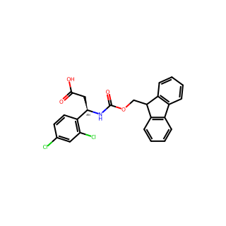 (R)-3-((((9H-Fluoren-9-yl)methoxy)carbonyl)amino)-3-(2,4-dichlorophenyl)propanoic acid