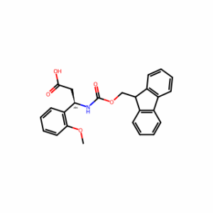(R)-3-((((9H-Fluoren-9-yl)methoxy)carbonyl)amino)-3-(2-methoxyphenyl)propanoic acid