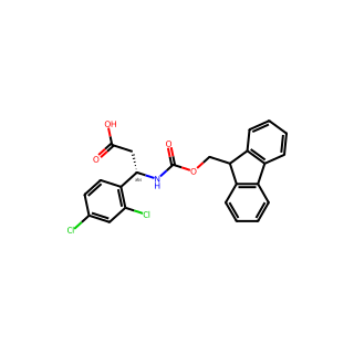 (S)-3-((((9H-Fluoren-9-yl)methoxy)carbonyl)amino)-3-(2,4-dichlorophenyl)propanoic acid