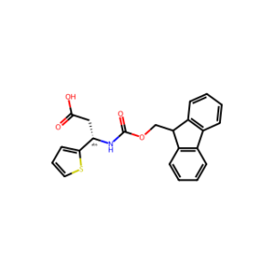 (S)-3-((((9H-Fluoren-9-yl)methoxy)carbonyl)amino)-3-(thiophen-2-yl)propanoic acid
