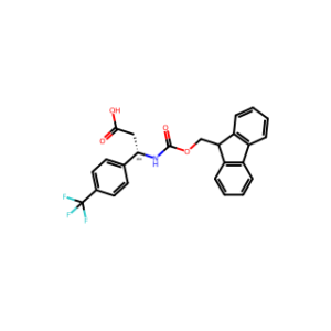 (S)-3-((((9H-Fluoren-9-yl)methoxy)carbonyl)amino)-3-(4-(trifluoromethyl)phenyl)propanoic acid