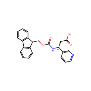 (S)-3-((((9H-Fluoren-9-yl)methoxy)carbonyl)amino)-3-(pyridin-3-yl)propanoic acid