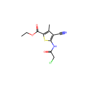 ETHYL 5-[(CHLOROACETYL)AMINO]-4-CYANO-3-METHYLTHIOPHENE-2-CARBOXYLATE