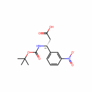 (R)-3-((tert-Butoxycarbonyl)amino)-3-(3-nitrophenyl)propanoic acid