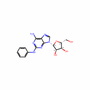 (2R,3R,4S,5R)-2-(6-AMINO-2-(PHENYLAMINO)-9H-PURIN-9-YL)-5-(HYDROXYMETHYL)TETRAHYDROFURAN-3,4-DIOL
