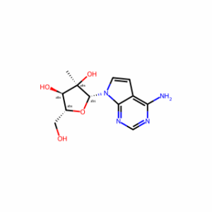 (2R,3R,4R,5R)-2-(4-Amino-7H-pyrrolo[2,3-d]pyrimidin-7-yl)-5-(hydroxymethyl)-3-methyltetrahydrofuran-3,4-diol