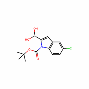 (1-(tert-Butoxycarbonyl)-5-chloro-1H-indol-2-yl)boronic acid