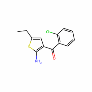 (2-Amino-5-ethylthiophen-3-yl)(2-chlorophenyl)methanone