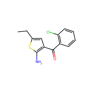 (2-Amino-5-ethylthiophen-3-yl)(2-chlorophenyl)methanone