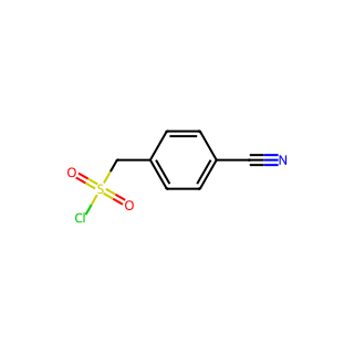 (4-Cyanophenyl)methanesulfonyl chloride