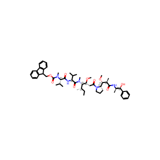 (9H-Fluoren-9-yl)methyl ((S)-1-(((S)-1-(((3R,4S,5S)-1-((S)-2-((1R,2R)-3-(((1S,2R)-1-hydroxy-1-phenylpropan-2-yl)amino)-1-methoxy-2-methyl-3-oxopropyl)pyrrolidin-1-yl)-3-methoxy-5-methyl-1-oxoheptan-4-yl)(methyl)amino)-3-methyl-1-oxobutan-2-yl)amino)-3-met