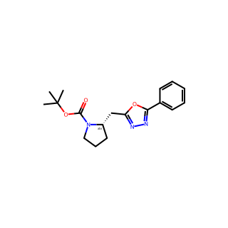 (S)-tert-butyl 2-((5-phenyl-1,3,4-oxadiazol-2-yl)methyl)pyrrolidine-1-carboxylate