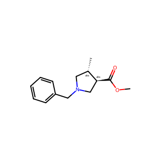 Trans-Methyl 1-Benzyl-4-Methylpyrrolidine-3-Carboxylate
