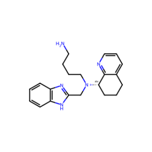(S)-N1-((1H-Benzo[d]imidazol-2-yl)methyl)-N1-(5,6,7,8-tetrahydroquinolin-8-yl)butane-1,4-diamine