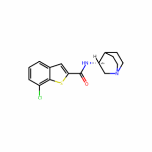 (R)-7-Chloro-N-(quinuclidin-3-yl)benzo[b]thiophene-2-carboxamide