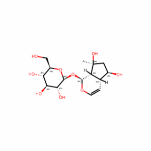 (1S,4aR,5R,7S,7aS)-1,4a,5,6,7,7a-Hexahydro-5,7-dihydroxy-7-methylcyclopenta[c]pyran-1-yl β-D-glucopyranoside