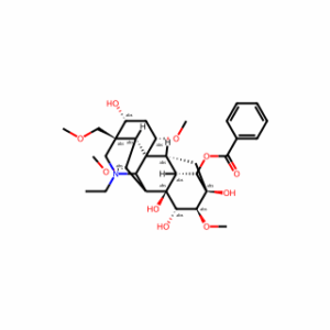 (3R,4R,6S,7R,7aR,8S,9R,10S,11S,11aR,13R,14S)-1-Ethyl-4,9,11,11a-tetrahydroxy-6,10,13-trimethoxy-3-(methoxymethyl)tetradecahydro-2H-3,6a,12-(epiethane[1,1,2]triyl)-7,9-methanonaphtho[2,3-b]azocin-8-yl benzoate