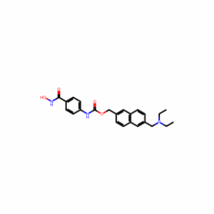 (6-((Diethylamino)methyl)naphthalen-2-yl)methyl (4-(hydroxycarbamoyl)phenyl)carbamate