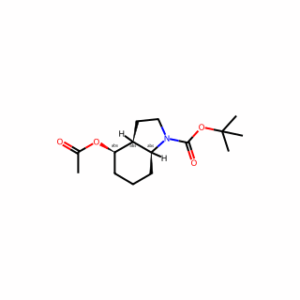 (3aS,4R,7aS)-tert-butyl 4-acetoxyoctahydro-1H-indole-1-carboxylate