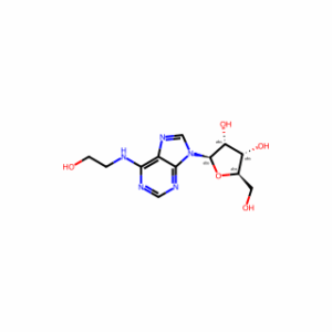 (2R,3R,4S,5R)-2-(6-((2-Hydroxyethyl)amino)-9H-purin-9-yl)-5-(hydroxymethyl)tetrahydrofuran-3,4-diol
