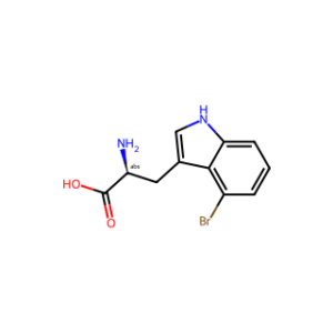 (S)-2-Amino-3-(4-Bromo-1H-Indol-3-Yl)Propanoic Acid