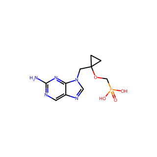 ((1-((2-Amino-9H-Purin-9-Yl)Methyl)Cyclopropoxy)Methyl)Phosphonic Acid