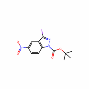 tert-Butyl 3-iodo-5-nitro-1H-indazole-1-carboxylate
