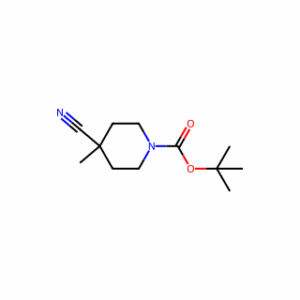 tert-Butyl 4-cyano-4-methylpiperidine-1-carboxylate