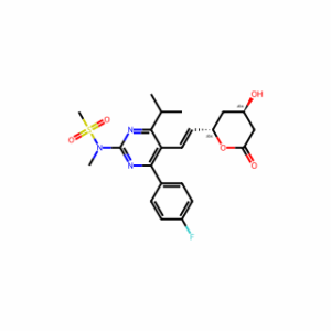 N-[4-(4-Fluorophenyl)-6-(1-methylethyl)-5-[(1E)-2-[(2S,4R)-tetrahydro-4-hydroxy-6-oxo-2H-pyran-2-yl]ethenyl]-2-pyrimidinyl]-N-methylmethanesulfonamide