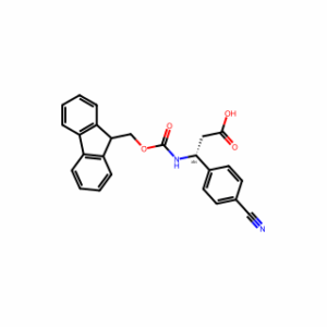 (R)-3-((((9H-Fluoren-9-yl)methoxy)carbonyl)amino)-3-(4-cyanophenyl)propanoic acid